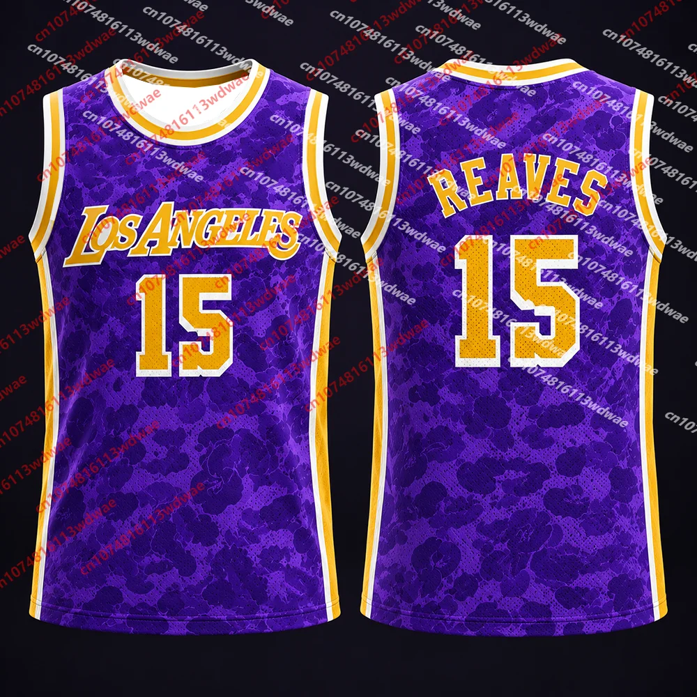 Dončić #77 Los Angeles Classics Basketball Jersey Unisex Sleeveless Tank Rivers 15 Vest For Men Women Basketball Sports Kid Tee
