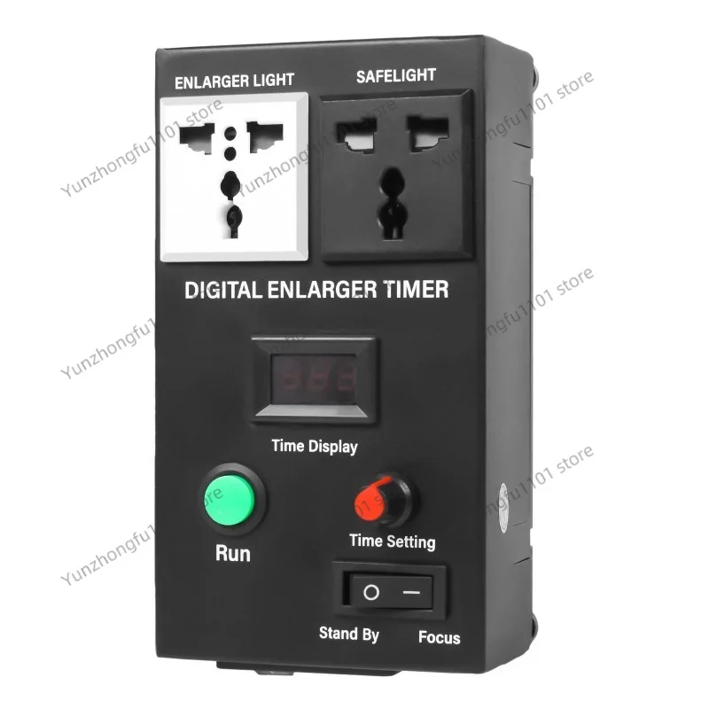 Darkroom Timer Amplifier, Exposure, Electronic Digital Foot Switch Multifunction Controller Equipment