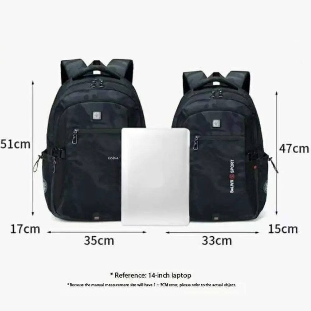 Manufacturer direct sales backpack men's computer bag lightweight business leisure travel large capacity backpack high school un