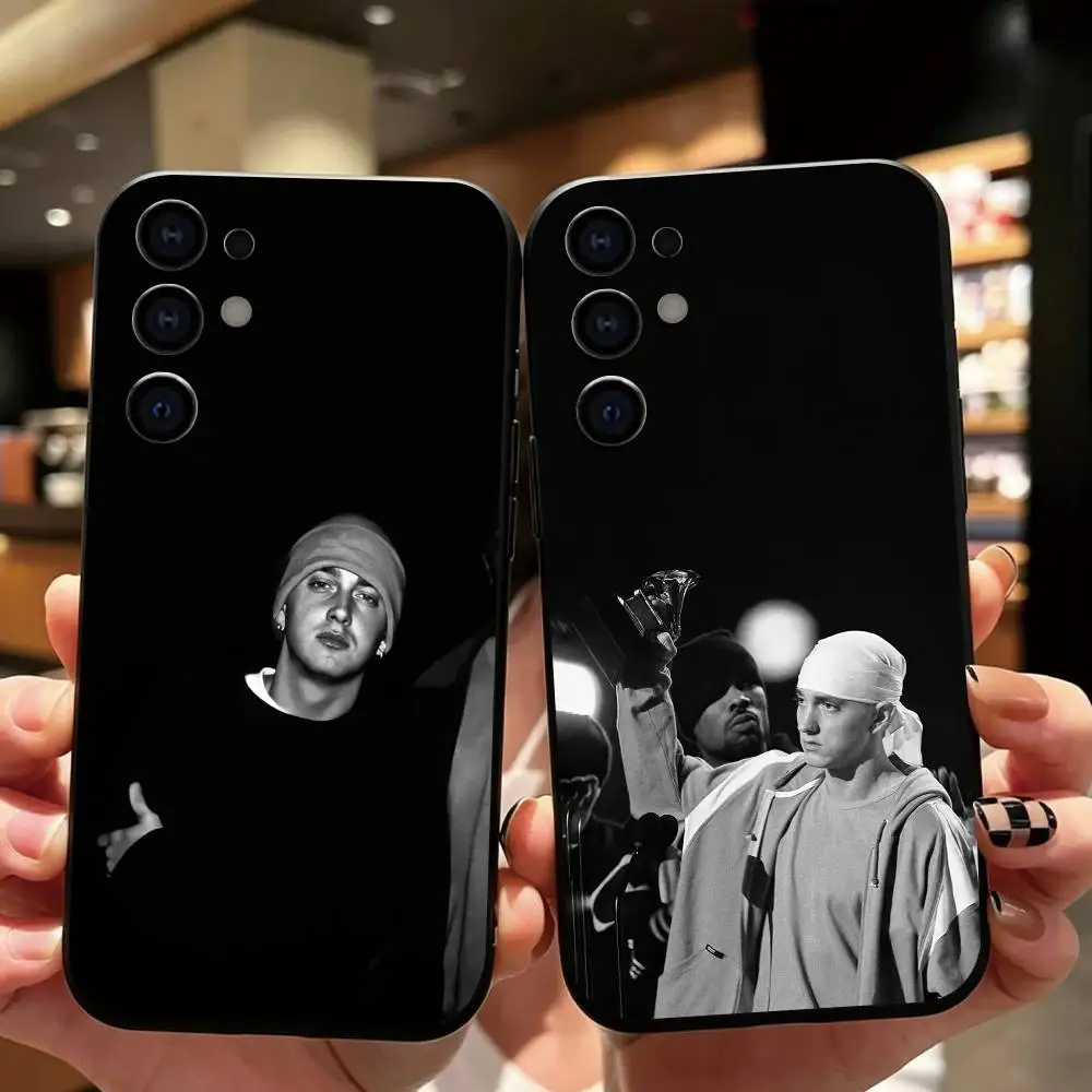 Rapper Eminem Slim Shady Phone Case For Samsung S26,S25,S24,S23,S22,S21,S30,Ultra,Plus,Fe,Soft Silicone Black Cover Gift