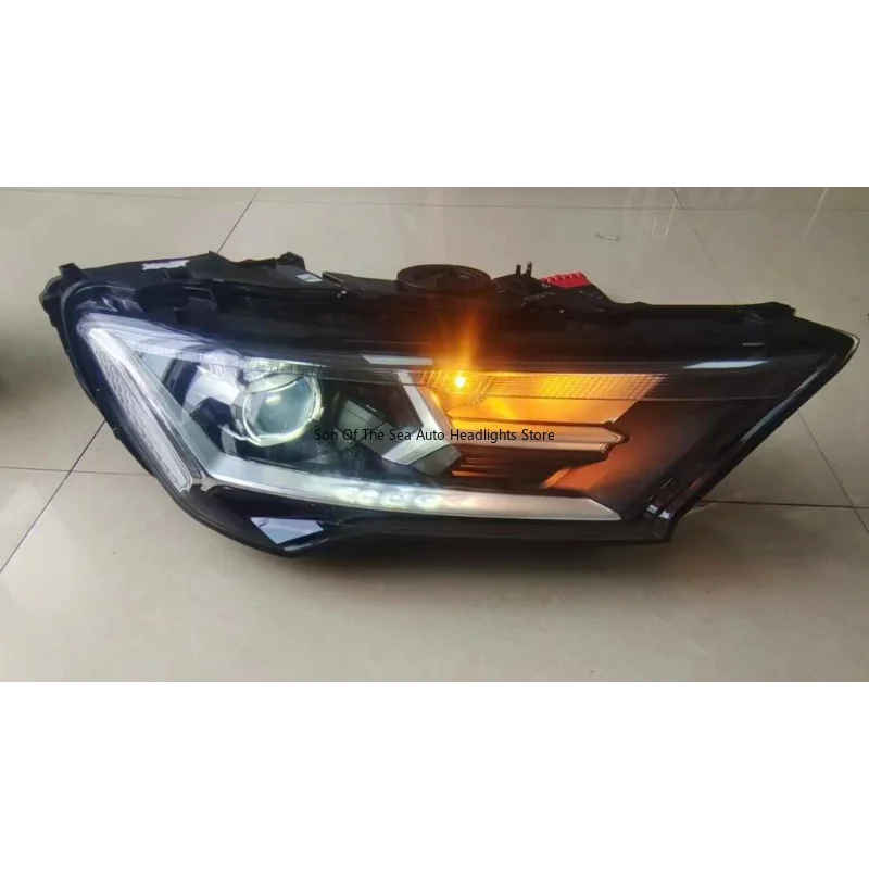 نظام إضاءة السيارات لأودي 2022 سنة 4M 0941011 G/4M 0941012 G Q7 المصابيح الأمامية LED مجموعة المصابيح الأمامية #3