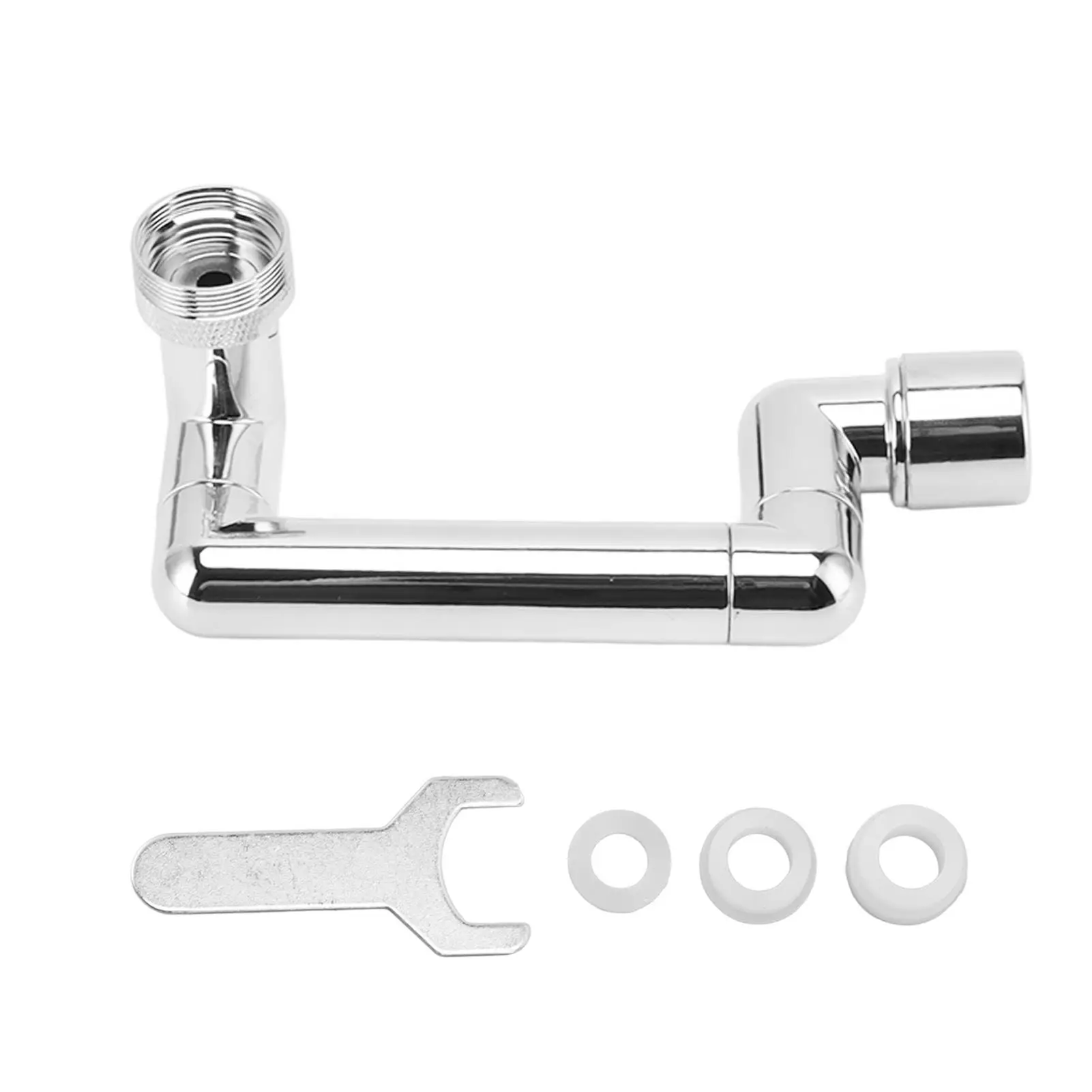 

Chrome Telescopic Swivel Faucet Tap for bathroom Wash Basin