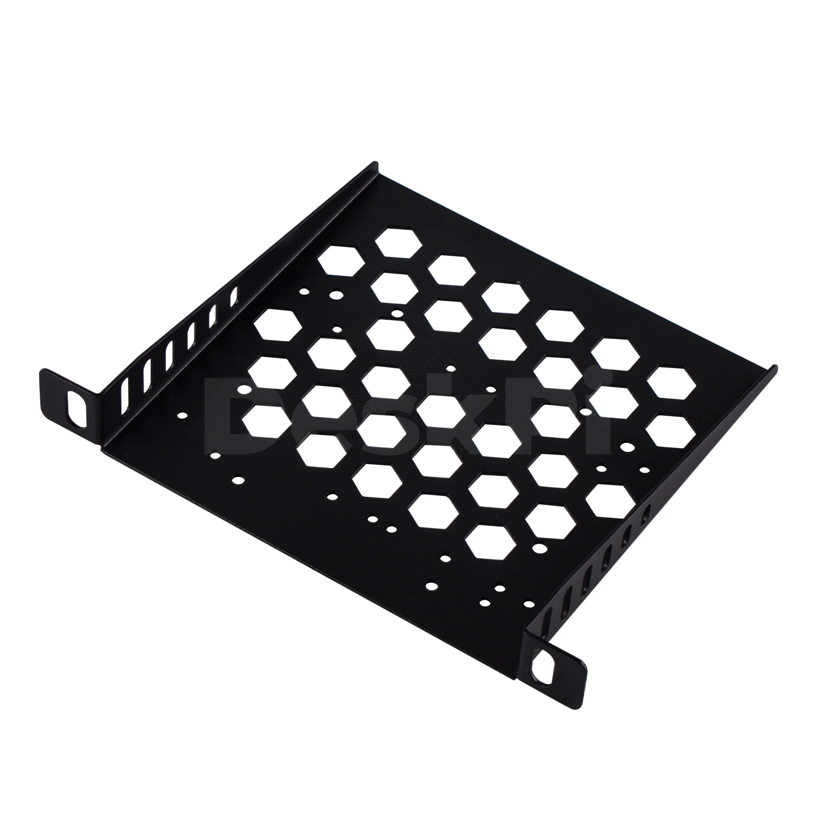 DeskPi RackMate Accessories 7-inch 0.5U Rack Shelf for TT Server Rack/Network Cabinet