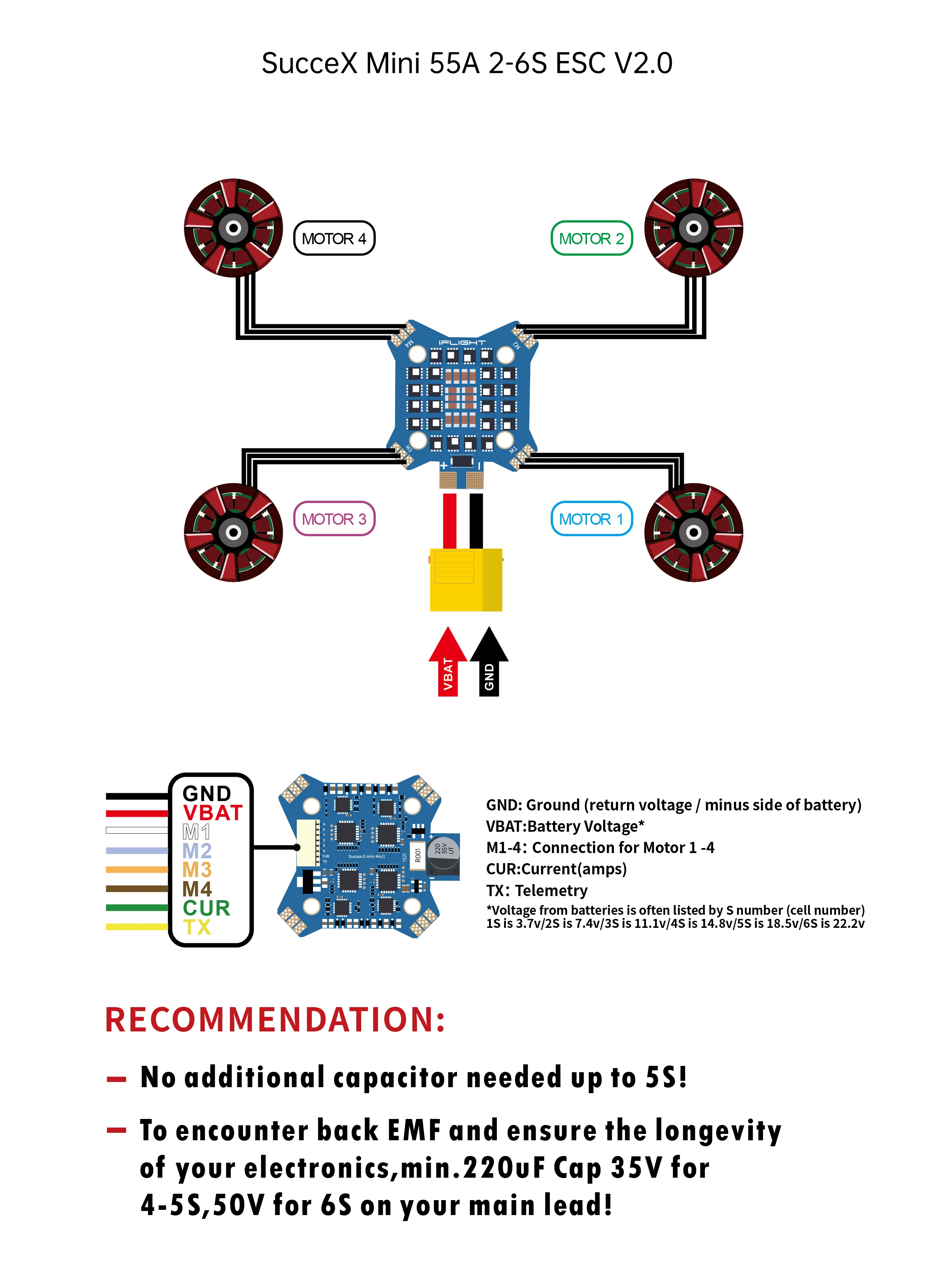 

GEPRC GEP-F405-HD V2 STM32F405 FC Type-C USB 3-6S LiPo 5-9V BEC 7.7g for FPV Freestyle Quadcopter DIY Parts