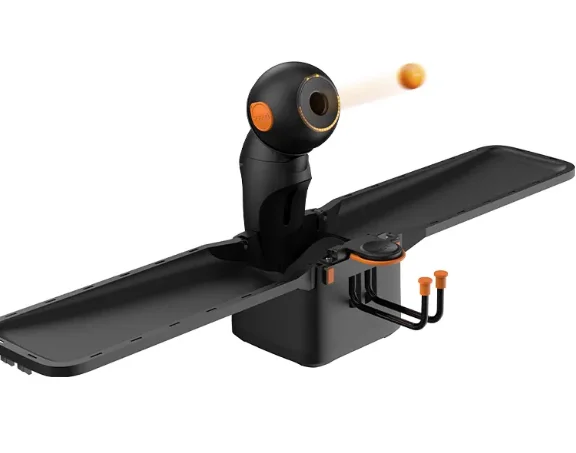 Table tennis serving machine, controlled by APP, self-programmed automatic serving device