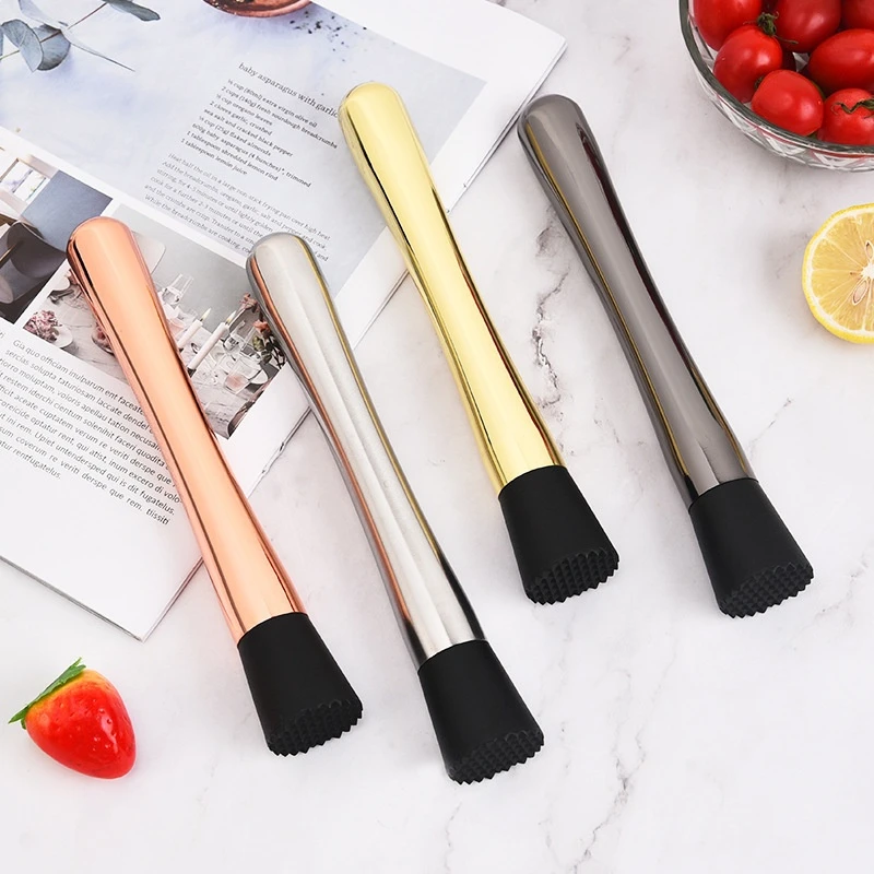 Stainless Steel Plastic Ice Cream Blender, Cocktail Shaker with Extended Crushed Ice and Juice, Bar Tool, 304 Stainless Steel