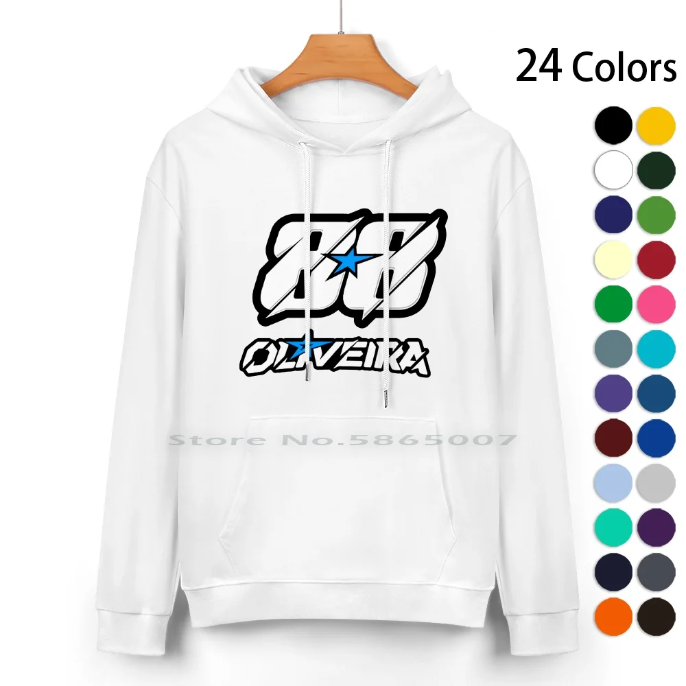 The Best Number Of Miguel Oliveira Pure Cotton Hoodie Sweater 24 Colors Miguel Oliveira Race Rider Grandprix Moto2 Portuguese