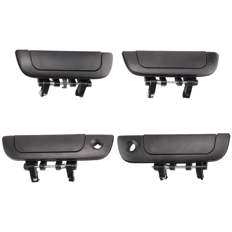 4PCS Outside Door Handle Front Rear Right Left For 95-01 Suzuki Baleno Esteem