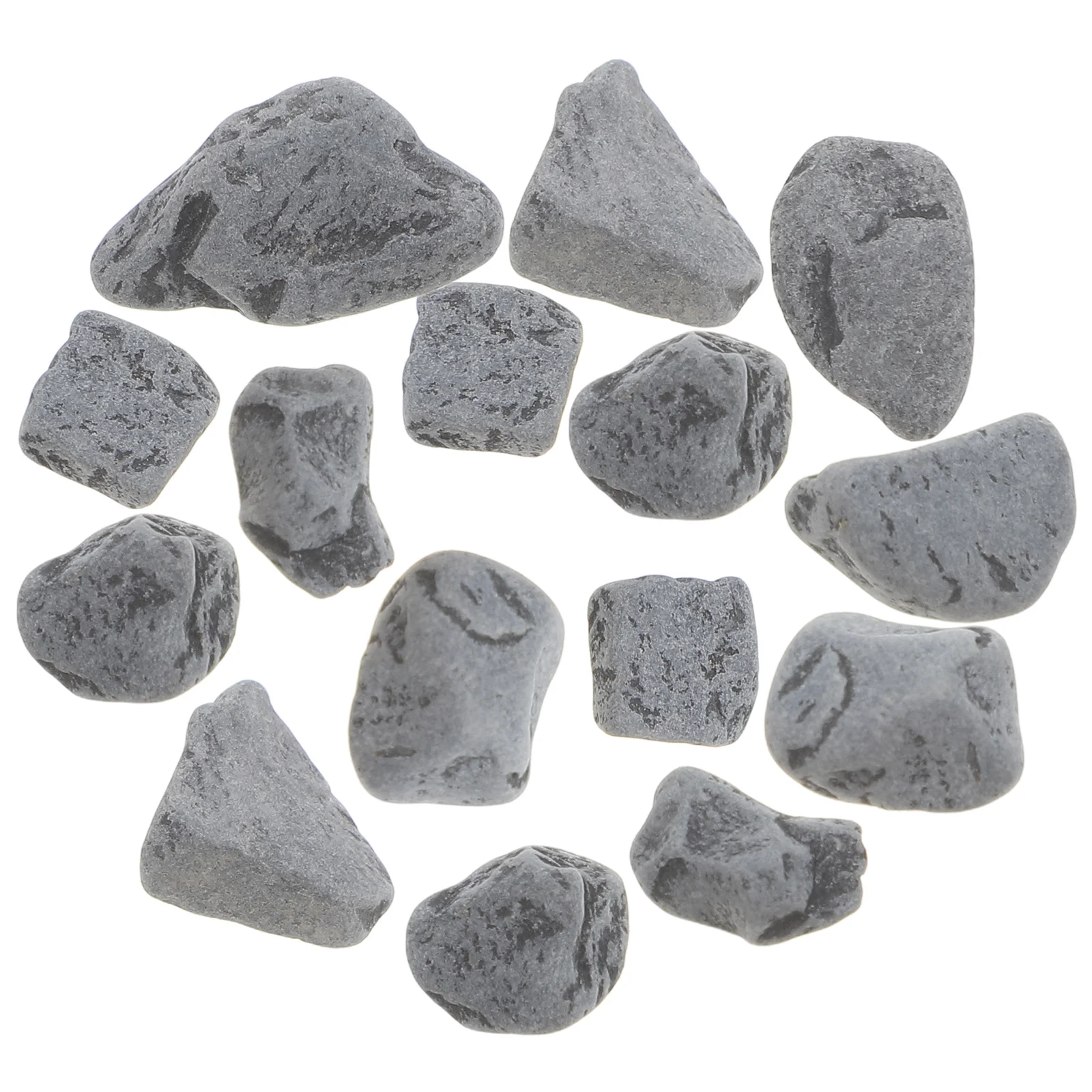 

1Set Black Aquarium Gravel Mini Gravel Fish Tank Decorative River Stones Landscaping Stones for Aquatic Plants