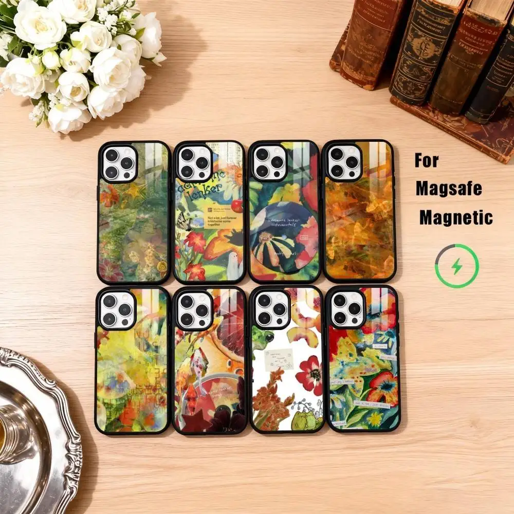 

A-Adrianne L-Lenker Album Art Phone Case For iPhone17,16,15,14,13,12,11 Plus,Pro Max Magnetic For Magsafe Wireless Charging