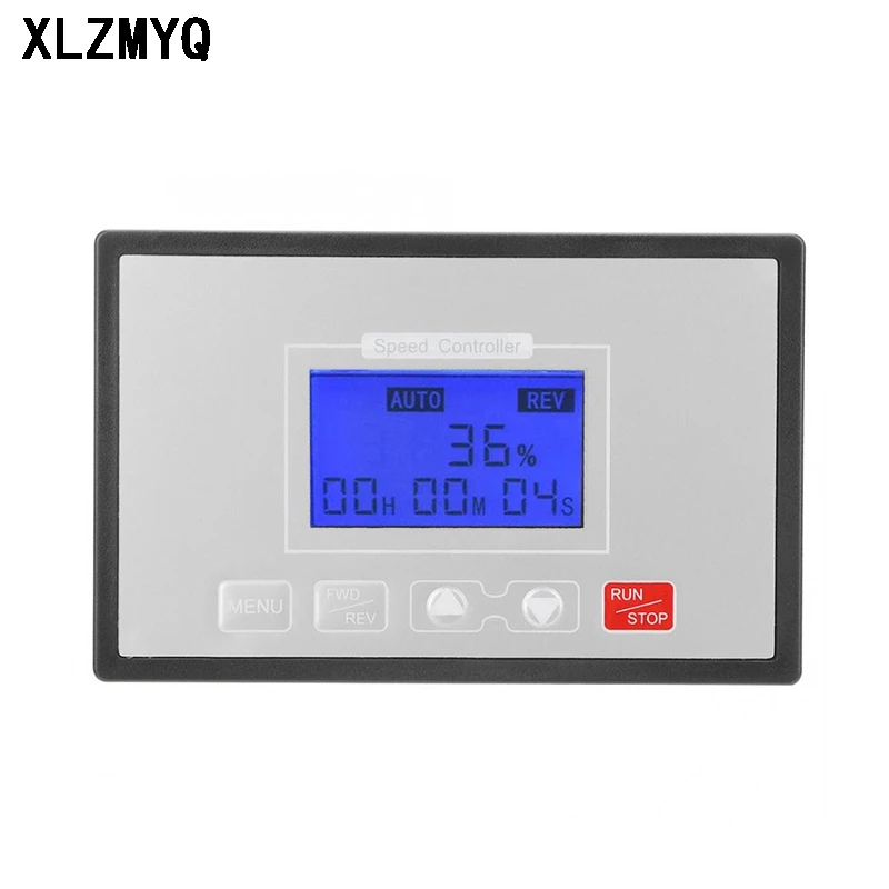 LCD Smart Digital Display Wireless Remote Control DC 10-55V 60A PWM DC Motor Speed Controller 0~100% Adjustable 12V 24V 36V 48V