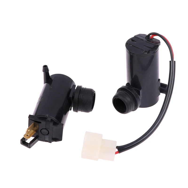 12V Universal Car Glass Wiper Windshield Water Washer Pump Jet Motor Car Styling Windcreen Replacement Kit