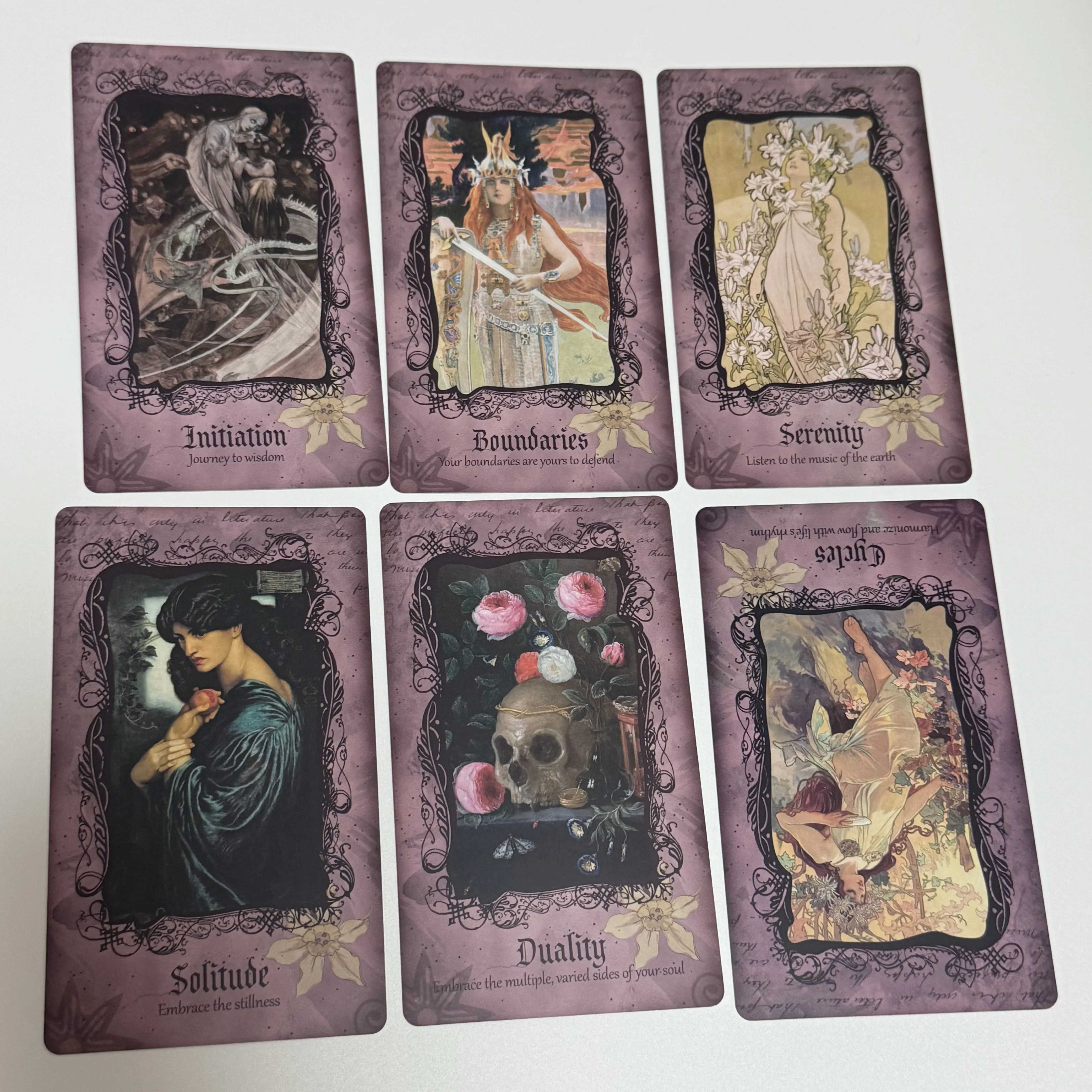 12*7cm Persephone Oracle Cards A 22 Cards Shadow Work Goddess Deck Oracle Cards
