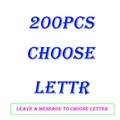 200pcs choose letter