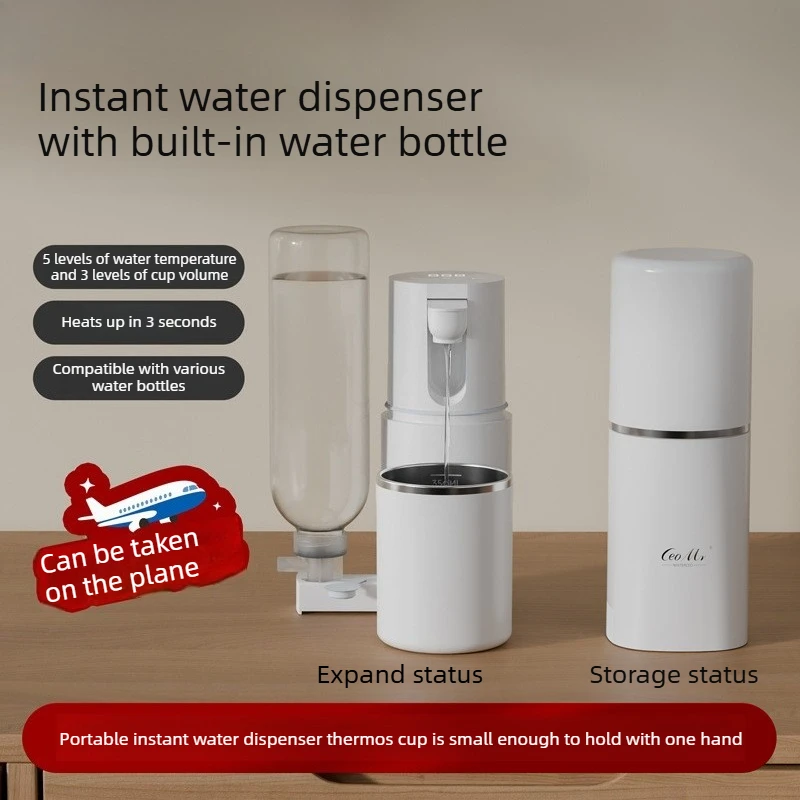 

Портативный мини-чайник-термос с регулировкой температуры для дома и путешествий