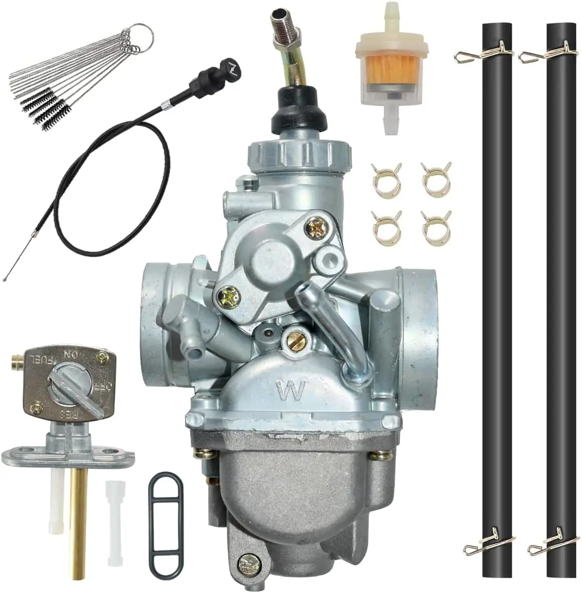 Carburador y cable de estrangulador de 30 pulgadas para Yamaha TTR125 TTR 125 E LE L 2000-2003 2003-2007