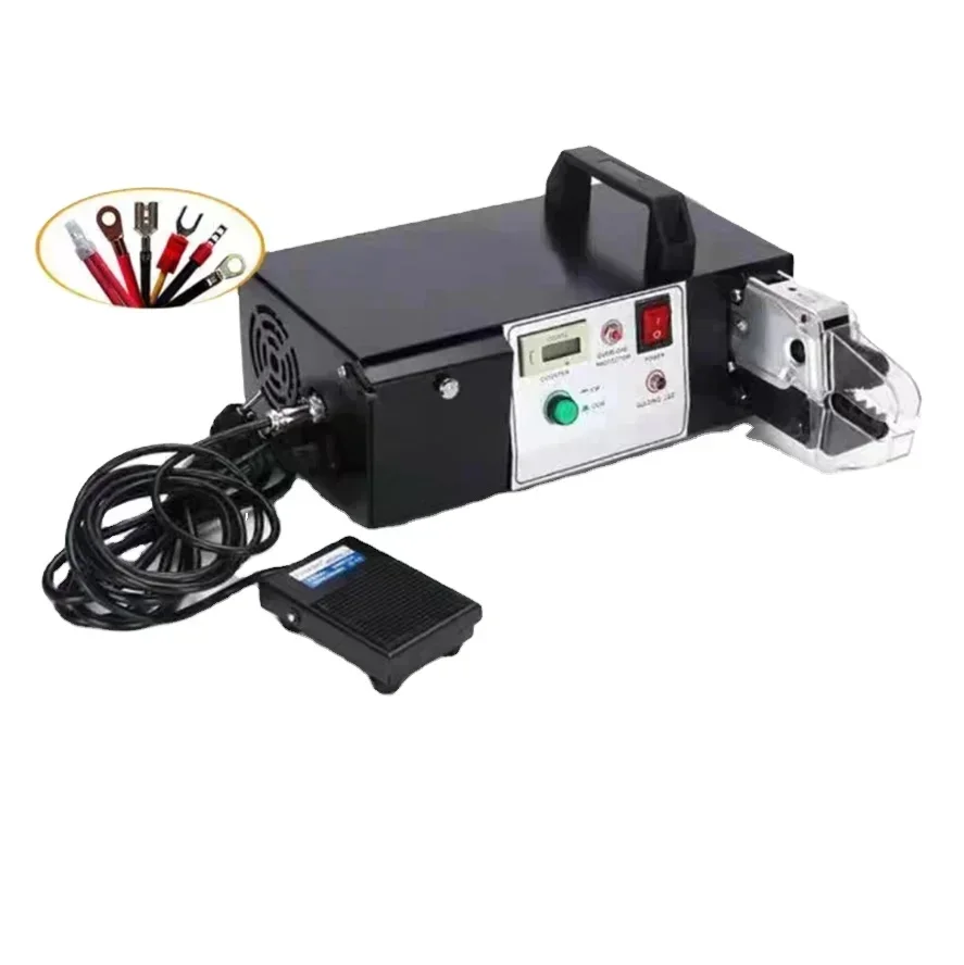 2025/EM-6B1BC 110 فولت 1.5T التلقائي الباردة محطة العقص آلة العقص سطح المكتب متعددة الوظائف الكهربائية العقص ذو طيات