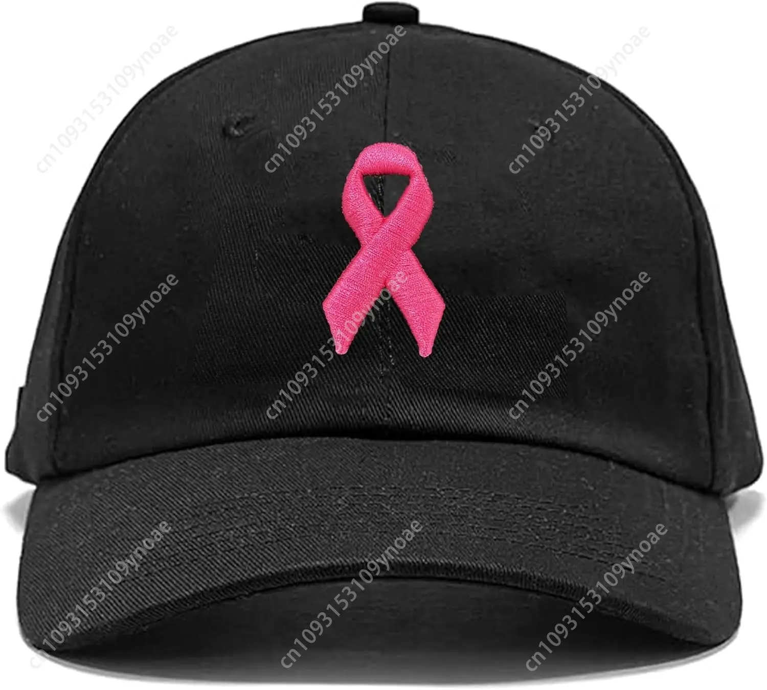 Breast Cancer Awareness Hat For Women, Embroidered Pink Ribbon 3D Logo Baseball Cap Men Woman Outdoor Casual Party Headwear Unis