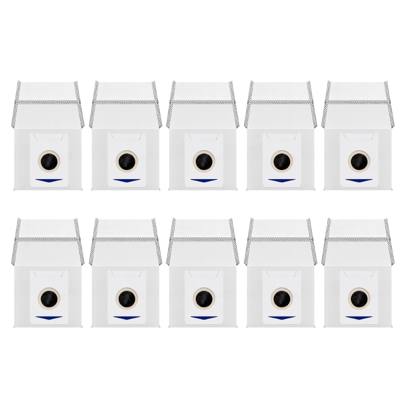 M2EE ชุดถุงเก็บฝุ่น 10 ใบถุงเก็บฝุ่นผ้าเครื่องดูดฝุ่นอะไหล่