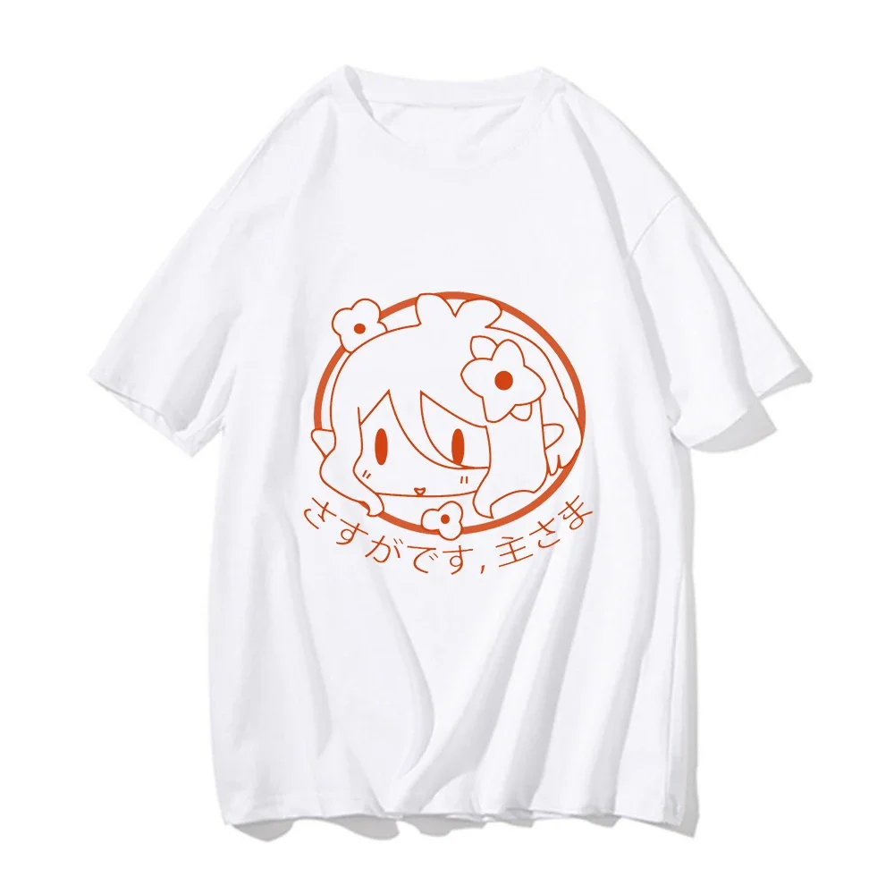 Princess Connect! ReDive T-shirt 100% Cotton Shirts Summer Oversized Short Sleeve Tshirt Fashion Clothes Kawaii Graphic T Shirt