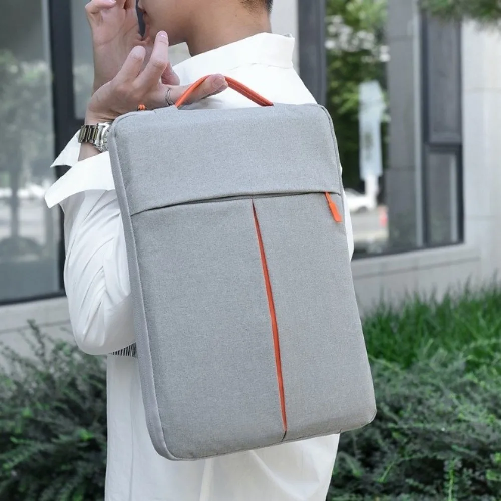 Simple 11-15.6 Inch Notebook Pouch Sleeve Shockproof Anti Scratch Laptop Bag Protective Lightweight Computer Handbag Student