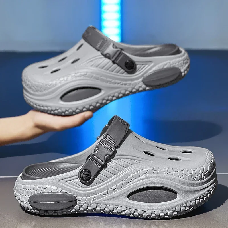 

Flat Sandals Men Shoes New Slippers Men Garden Platform Sandals Man Summer Sandals Male Sneakers Outdoor Flip Flops Home Clogs