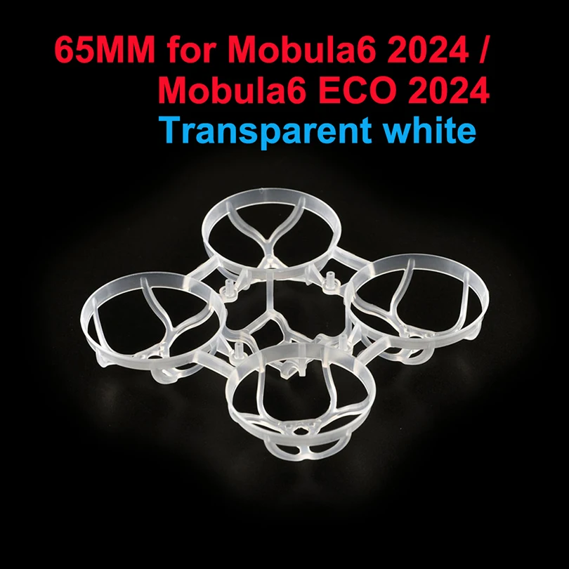 Happymodel 65MM Frame Kit for Mobula6 2024 / Mobula6 ECO 2024 With Camera Mount Bracket for Mobula6 ECO 2024 / Mobula6 2024 FPV