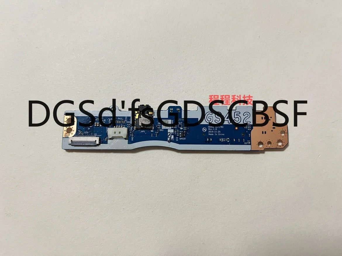 Original para GS452 GS552 NS-C781 para Lenovo Ideapad 3-14ITL05 14IGL05 interruptor placa de interfaz de Audio 100% prueba Ok