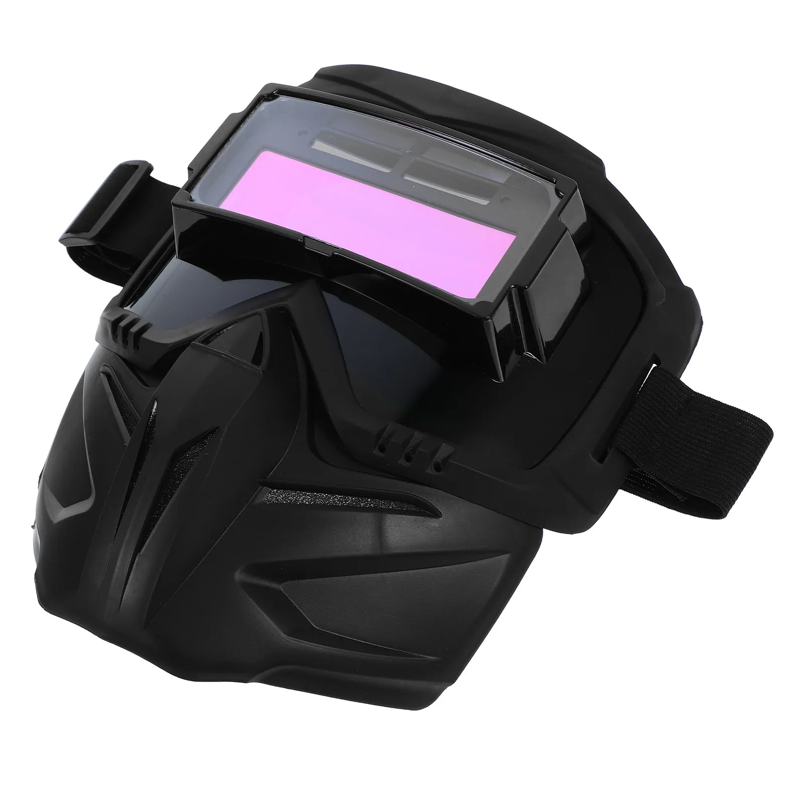 

Welding Automatic Dimming Welder Mask Professional Protective Headgear Fine Workmanship Lightweight Welding