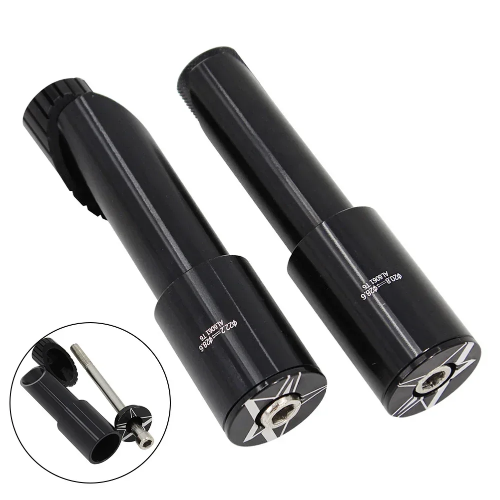 Bike Headset Stem Fork Adapter Kids 20.8 To 28.6 Stem 22.2 To 28.6 Stem Aluminum Alloy Balance Car Slider Durable