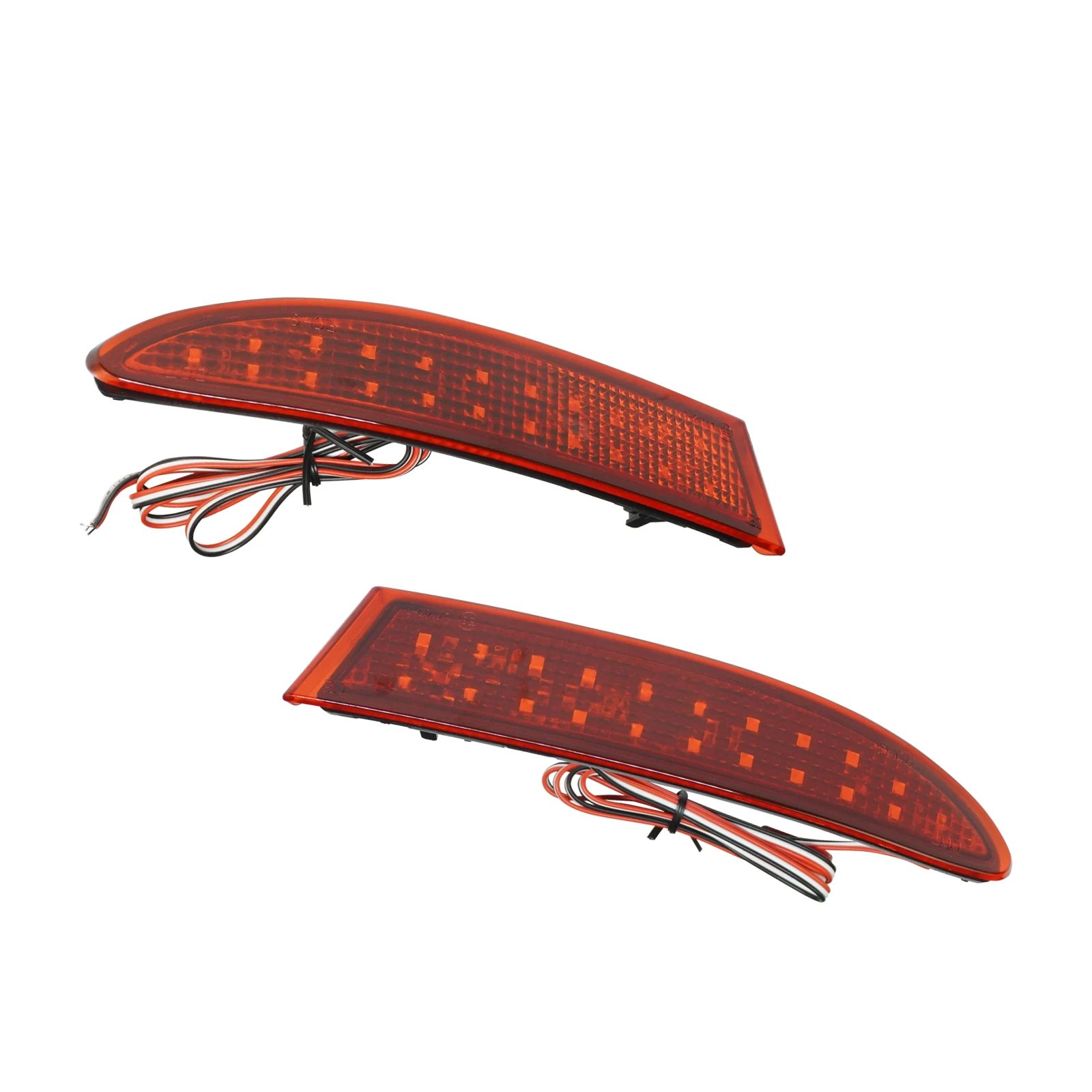 Red LED Rear Bumper Reflector Brake Stop Driving Running Light For BMW X3 F25 2011-14 M Sport 2014-17 Tail Lamp