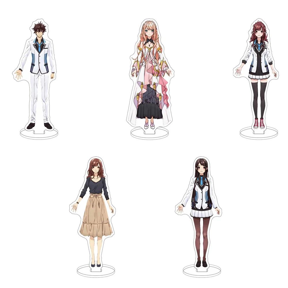 15CM 14PCS Anime I Got a Cheat Skill in Another World Acrylic Stand Cosplay Character Figure Collectible Accessories Goods Gift