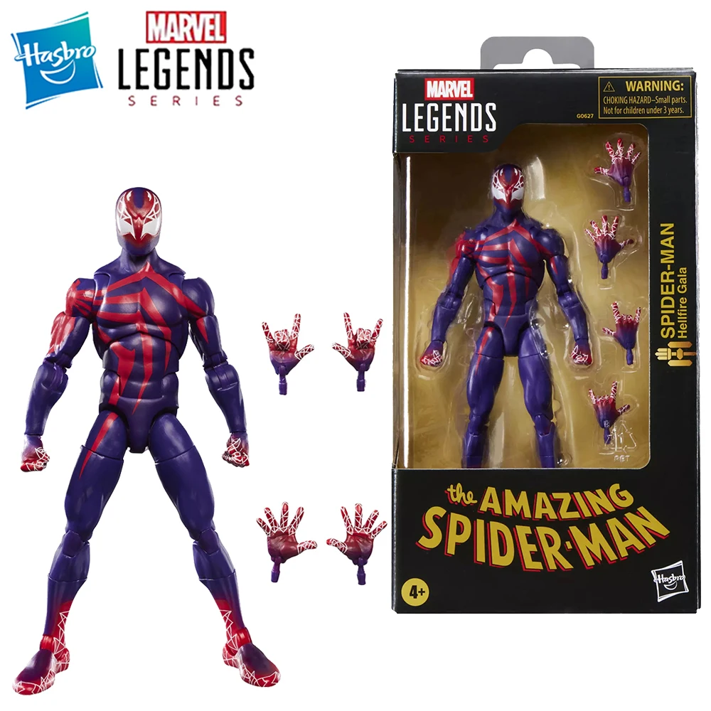 

Original NEW Hasbro Marvel Legends Series Spider-Man Hellfire Gala 15cm Collectible X-Men Comic Action Figure Model Toys