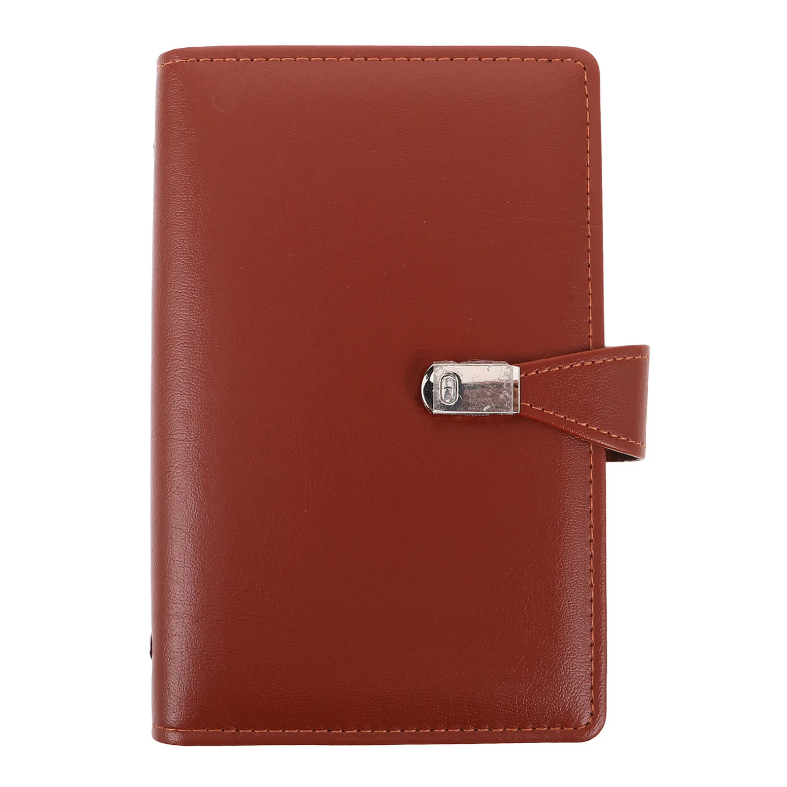 Slim PU Business Card Holder Case with Transparent Slots Multi-Layer Credit Card Binder Organizer for Office Travel Name Cards