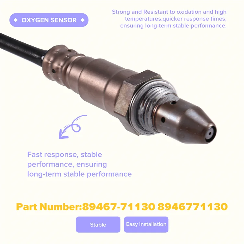 

L10A Датчик кислорода 89467-71130 для Toyota Hilux Innova Fortuner 2015-2020 Автомобильный датчик O2