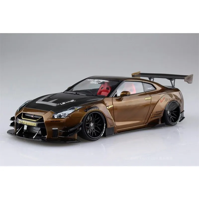 Prefabricated assembly model Aoshima-20243 1/24 LB WORKS R35 GT-R type 2 Ver.1 car model kit