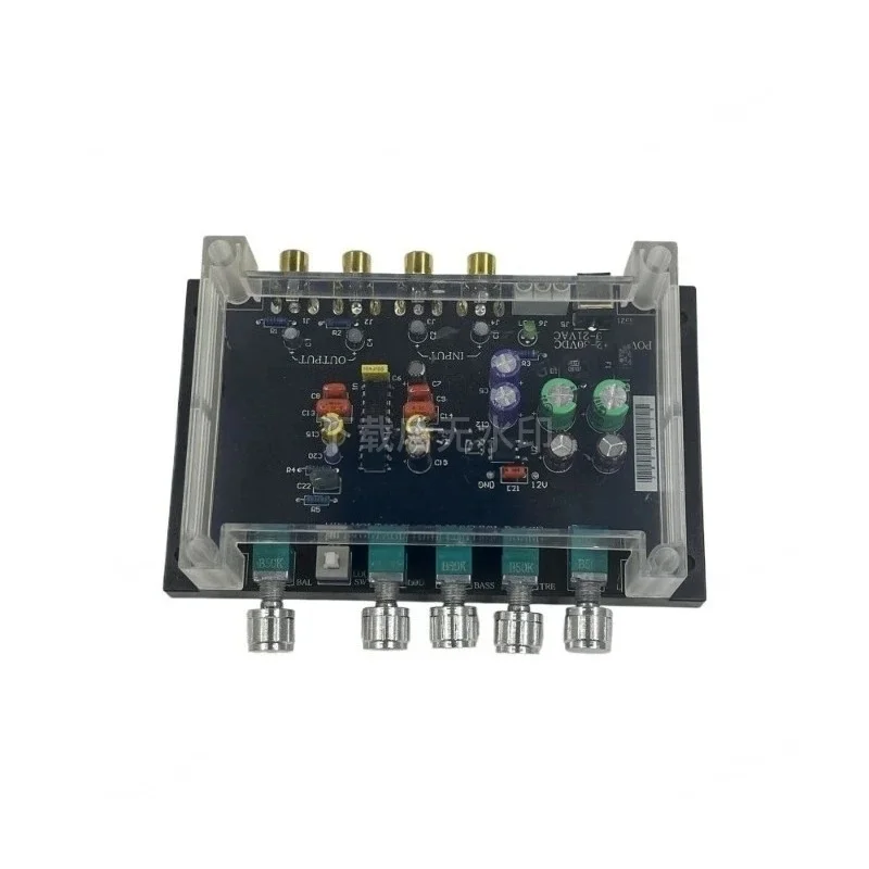 High Low Pitch Adjustable Audio Preamp Module Home Sound Fever Grade Balance Control Circuit Board