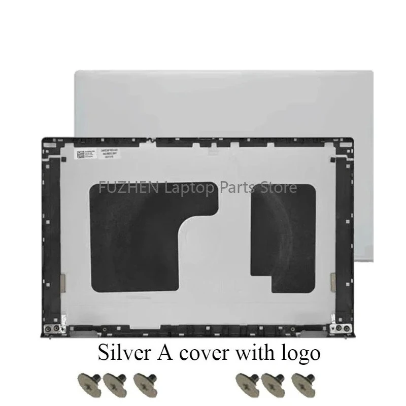 New For Inspiron 15Plus 7510 Laptop LCD Rear Cover/Front Frame/Palm Pad/Bottom Cover/hinged Top Cover Silver