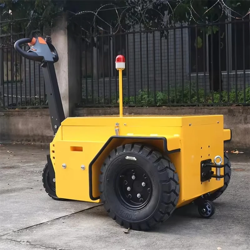 Compact Tow Tug, Electric Trailer Mover, Tugger Train Cart for Storage