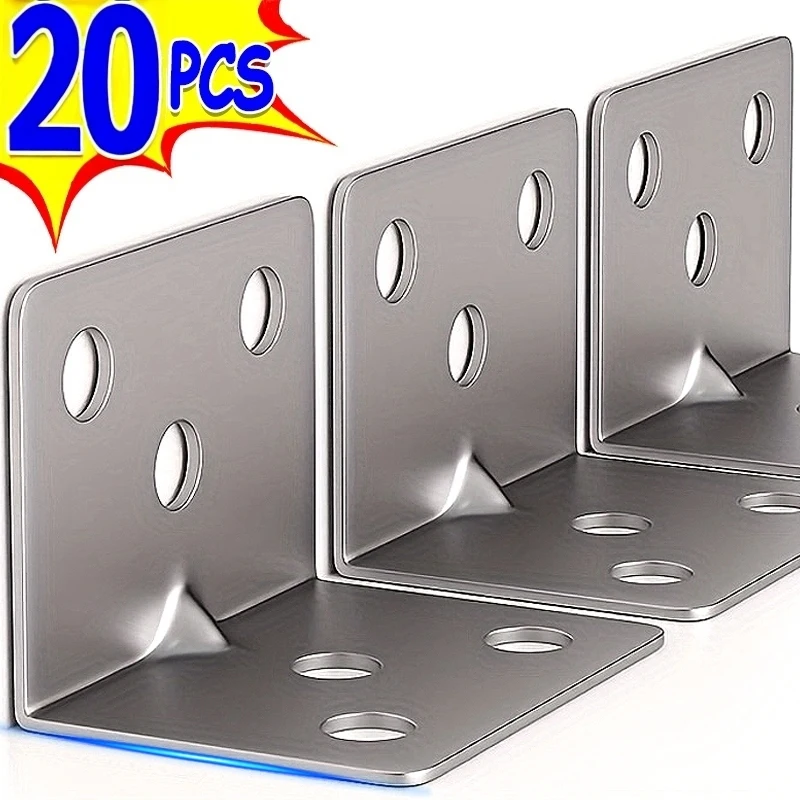 Stainless Steel Corner Bracket/Home Furniture Door Hardware Fitting Accessory Tool Component Part Equipment Kit Set New Part