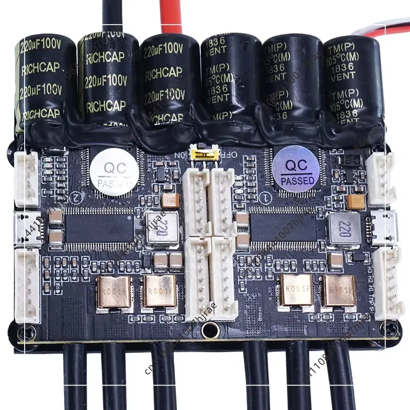Dual VESC ESC 100A VESC 4.12 Compatible Skateboard Robot Speed Controller New Unit Part Accessory