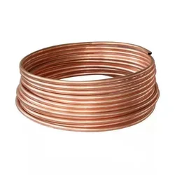 Soft Copper Tube Coil T2 Red Copper Tubing Air Conditioning Refrigeration Capillary Wire Pipes OD 2mm 3mm 4mm 6mm 8mm 9/10/12mm