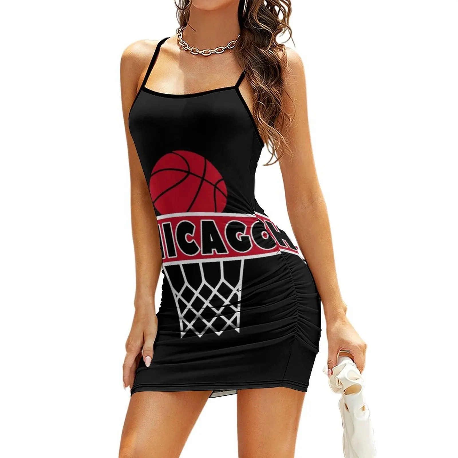 

Chicago Sling Dress party dress women elegant luxury loose women's dress Women dresses summer