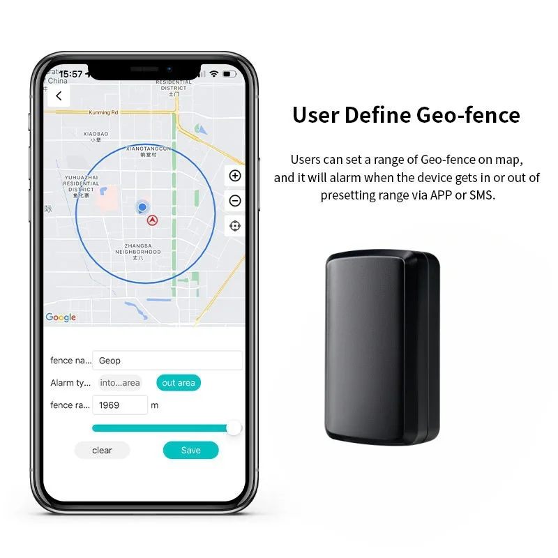 GPS Tracker for Vehicle Truck Geo Fence Historical Route