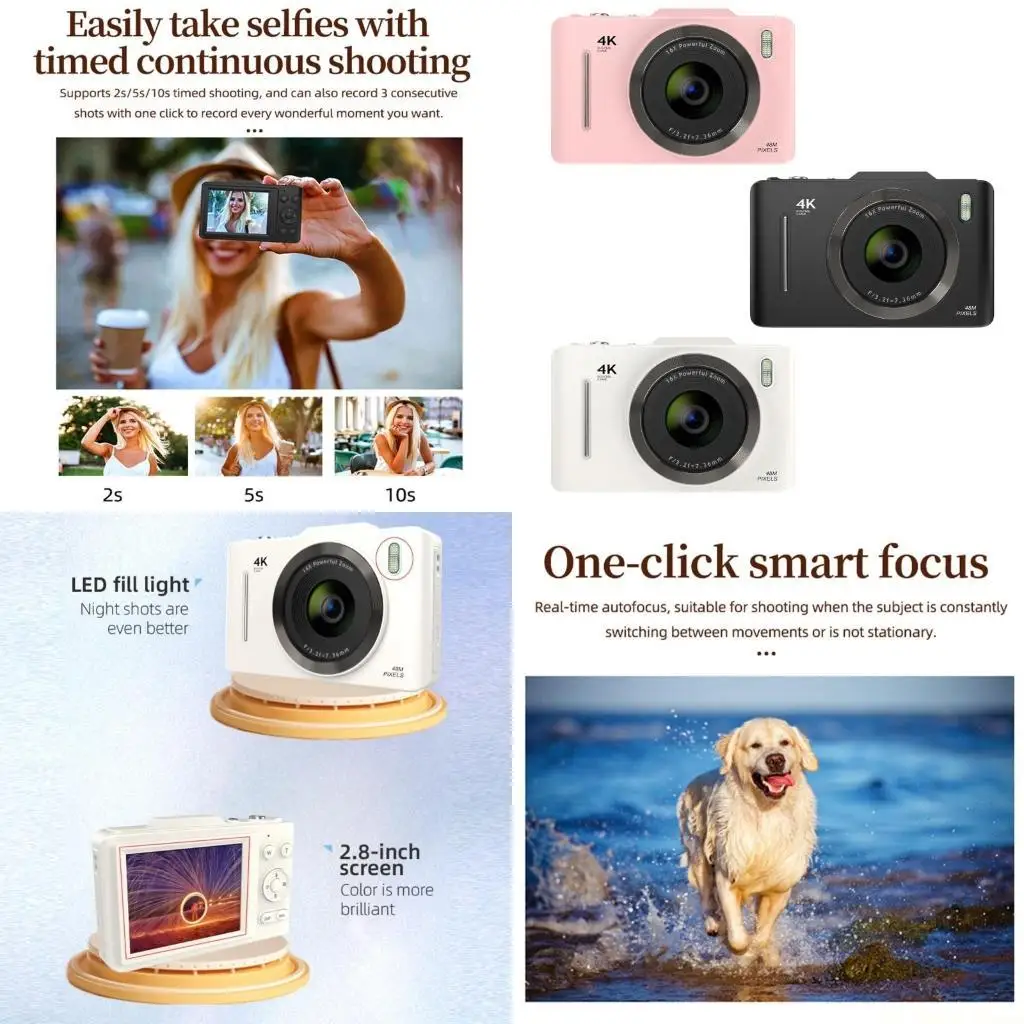 

E56B H16 Digital Camera 4800x6400 2.8In Screen Tailored for Amateur Photographers Images