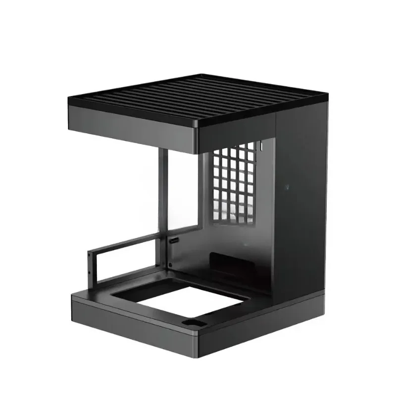 Sea View Windowed Case for Gaming Computers And Graphics Cards S1 Mini Computer Case Aluminum Alloy ITX Small