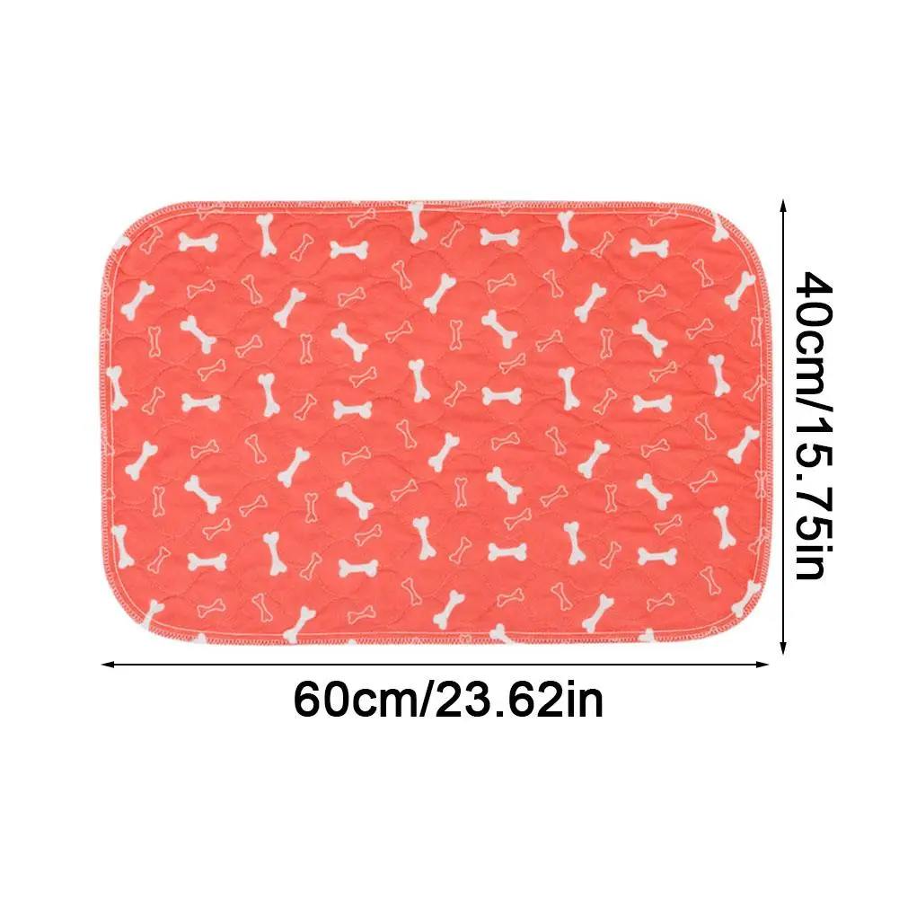 Reusable Dog Pee Pad Blanket Absorbent Diaper Washable Puppy Training Pad Pet Bed Urine Mat for Pet Car Seat Cover Pet Bed view 6