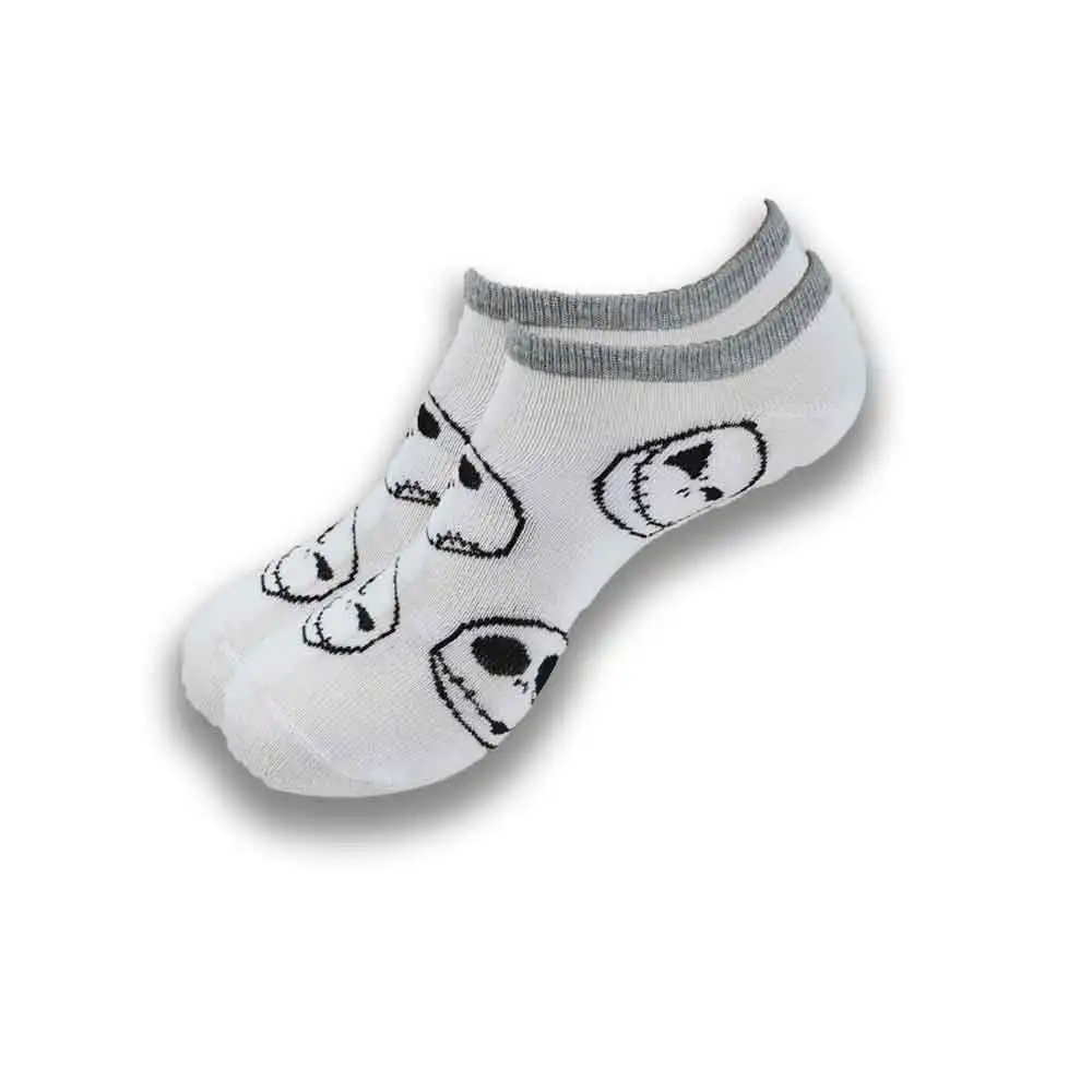 أزياء الرسوم المتحركة المطبوعة الرجال والنساء قارب الجوارب تنفس غير مرئية منخفضة الكاحل لينة مريحة الجوارب في الصيف