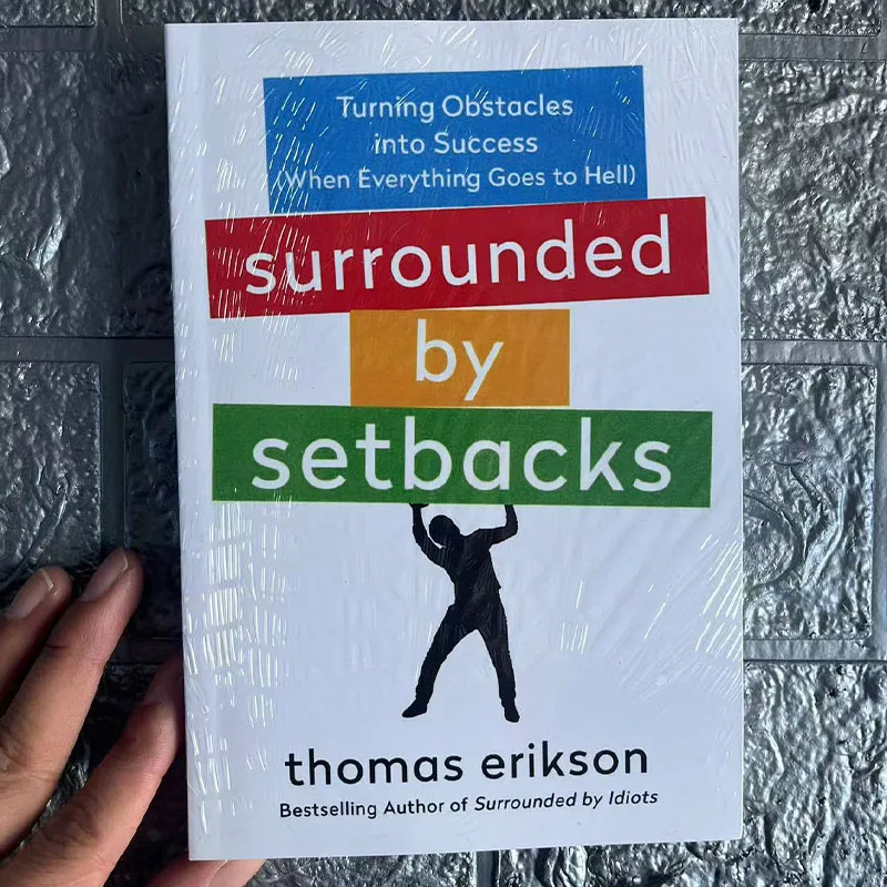 Transformando Obstáculos em Sucesso Livro Inglês, Cercado por contratempos por Thomas Erikson, Bestseller