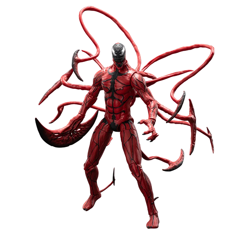 Zd Speelgoed 22 cm Venom Adversary Carnage Action Figure 1/10 Schaal Collectible Ornament Classic Carnage Serie Verjaardagscadeau voor jongens